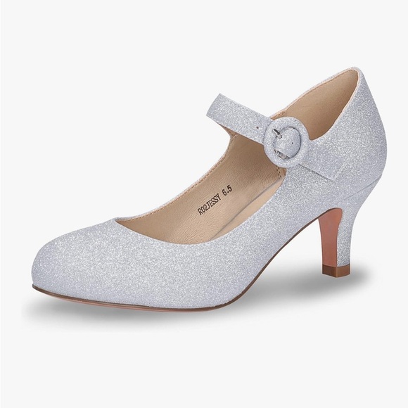 NEW-Low Kitten Heels - Picture 1 of 12